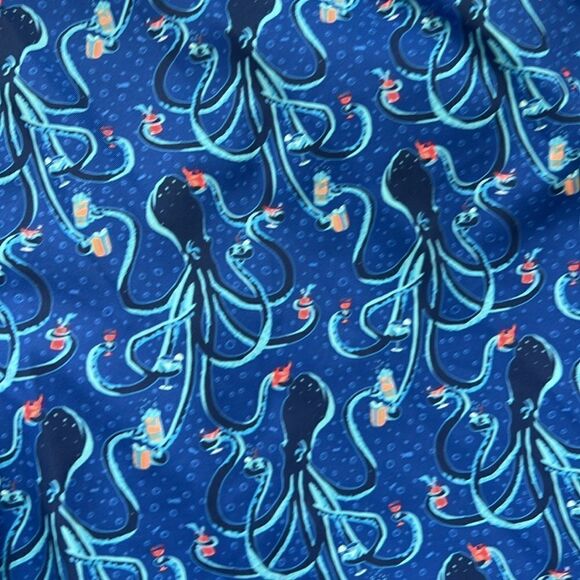 Peter Millar Seaside Collection Blue Octopus Swim Trunks - XXL - Picture 2 of 8
